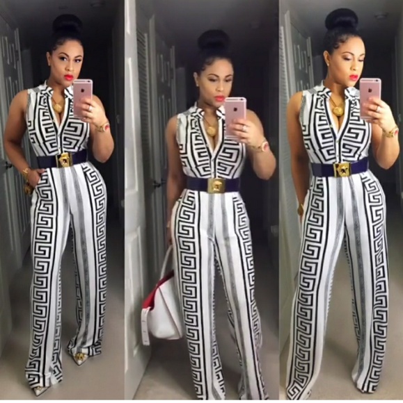 Pants - **SOLD SOLD**NWOT Aztec Print Jumpsuit Size Small